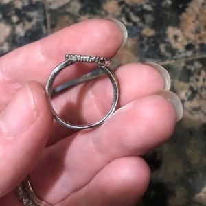 Jewelry - Sterling silver crystal horseshoe ring Jewelry - Sterling silver crystal horseshoe ring